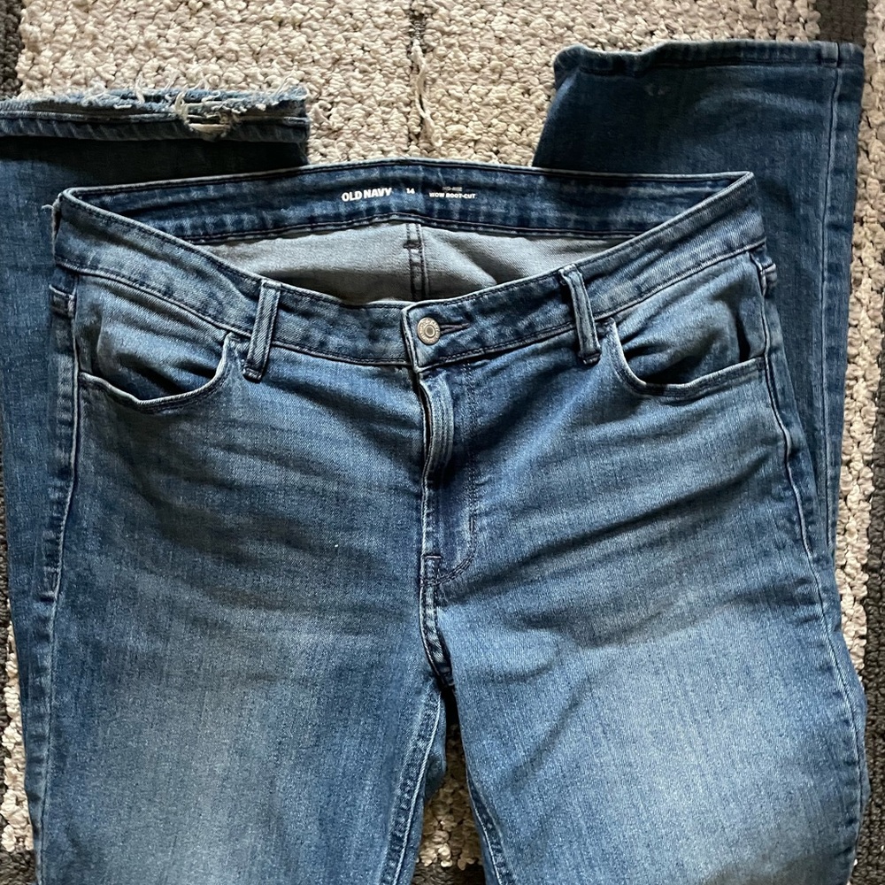 Old Navy Mid-Rise Boot-Cut Jeans